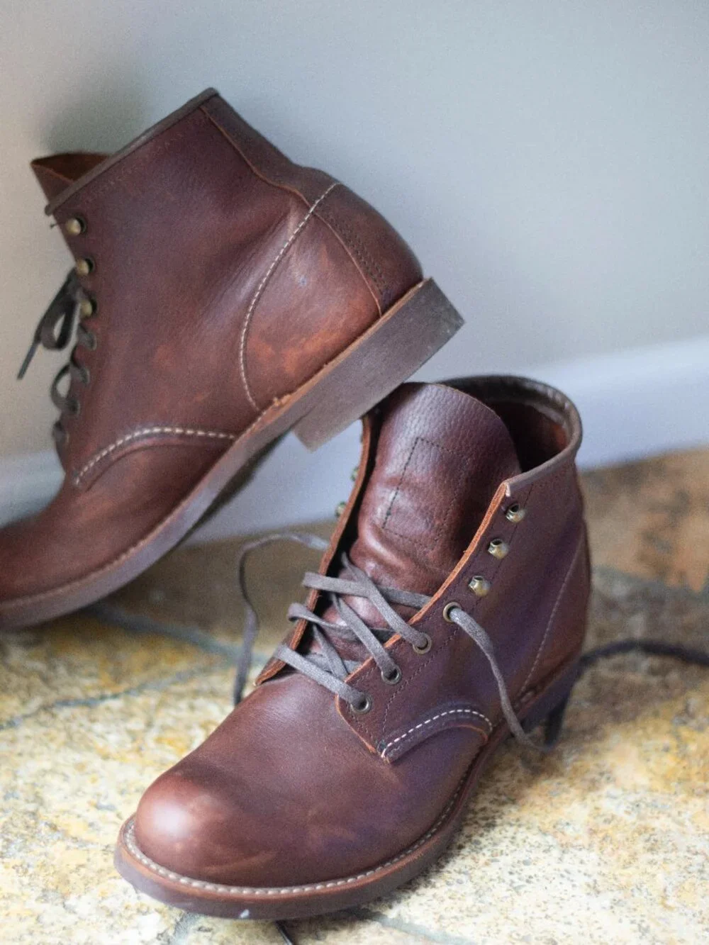Red Wing 3340 Blacksmith Boots Briar Oil Slick Men’s 9.5 Like New